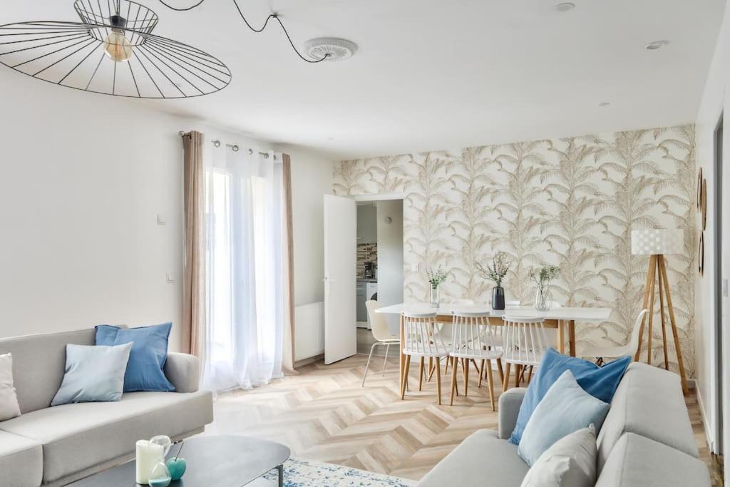 Épinay-sur-Seine Parking Prive Gratuit - 15Mn Paris - Gare A Pied En 5Mn - Tout Equipee - Terrasse - Jardin - Stade De France - Casino D'Enghien - Hippodrome, Universite מראה חיצוני תמונה